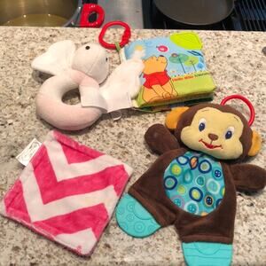 Crinkle baby toy bundle barely used a time